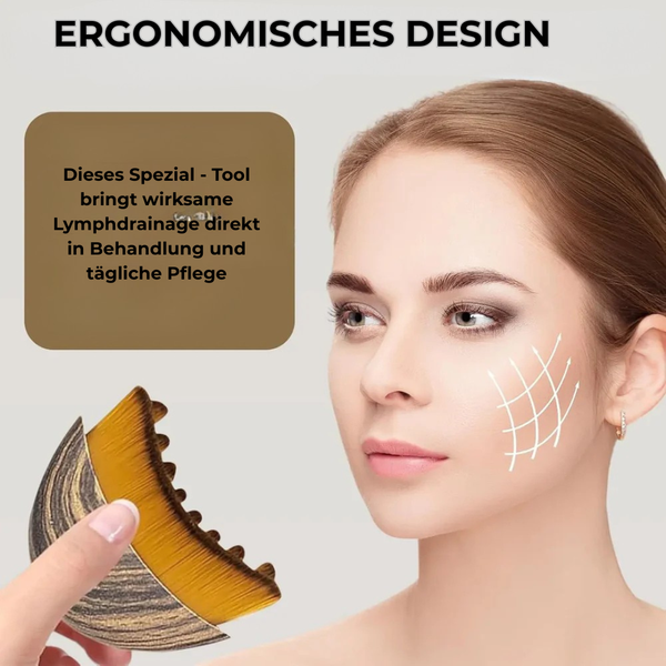 Kontur Gesichts-Brush Lymph Massage Pro